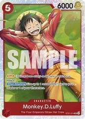 Monkey.D.Luffy - ST21-014 - SR - Foil (Printing May Vary)